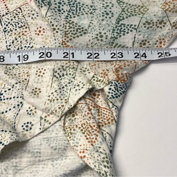 Anthropologie Eri & Ali Womens Boho Batwing Oversized Flowy Short Blouse Top S - Picture 10 of 12